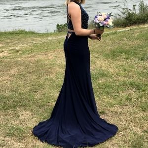 Sherri Hill Two Piece Prom Dress